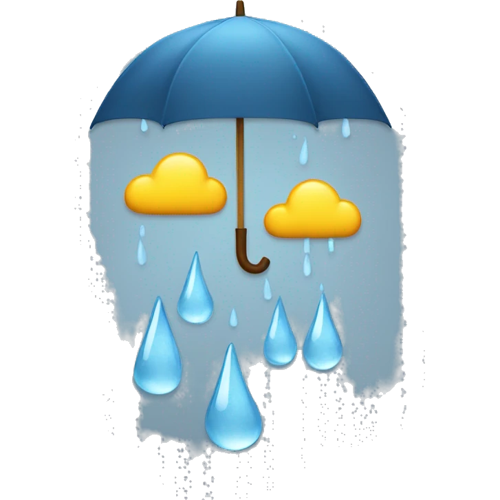 rain over bitexco  emoji