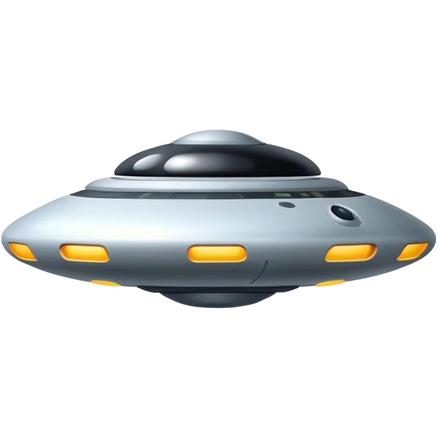 Ufo minimal high technology, and looks a bit fat emoji