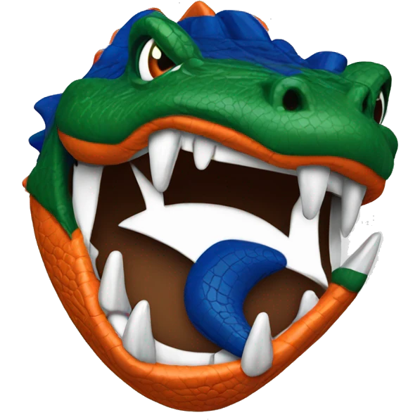 Florida gators football logo emoji
