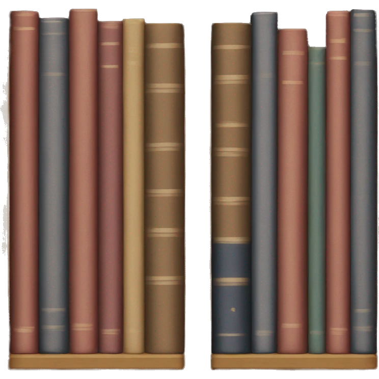 stack of books emoji