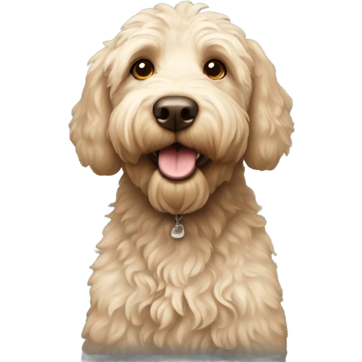 Labradoodle  emoji