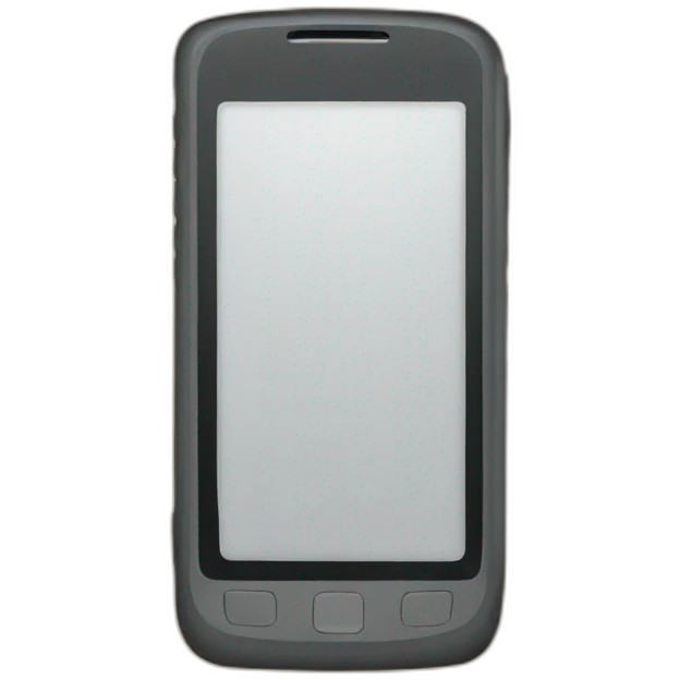 A smartphone  emoji