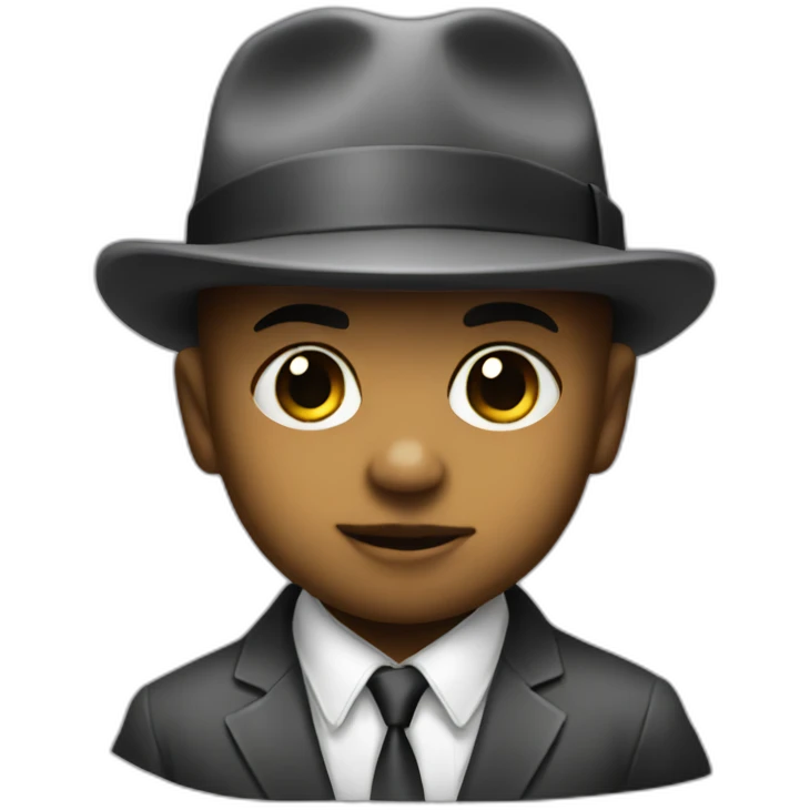 sneaky mafia baby emoji