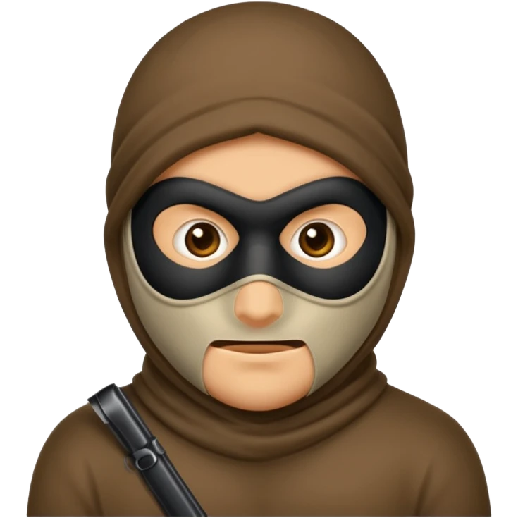 make a robber emoji emoji