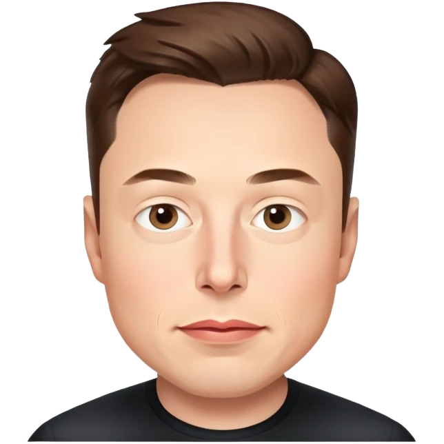 Elon mask emoji