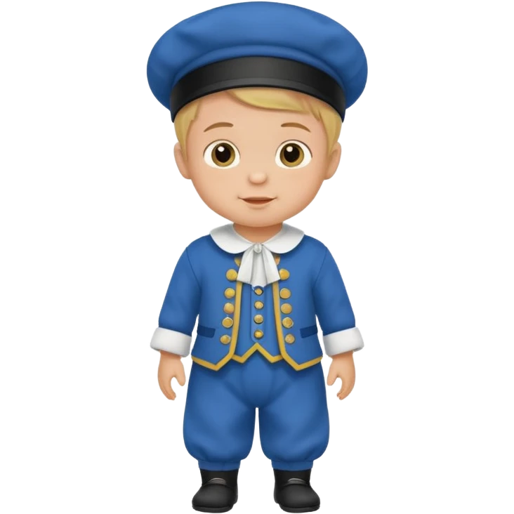 baby boy traditional dutch clothes emoji