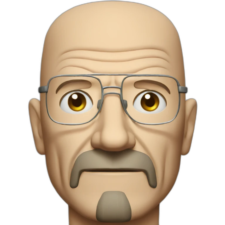 walter white without the glasses emoji