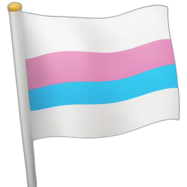 Trans flag emoji