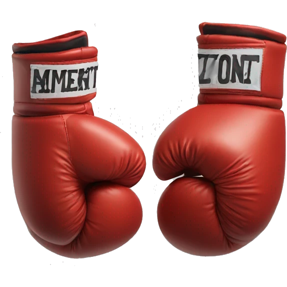 Two boxing gloves emoji