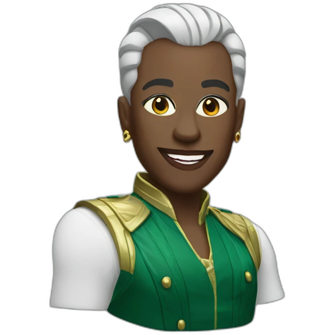 ruby rhod super green emoji