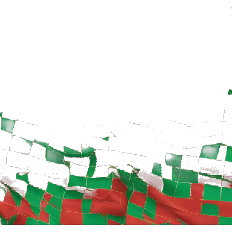 moroccan flag 3d emoji
