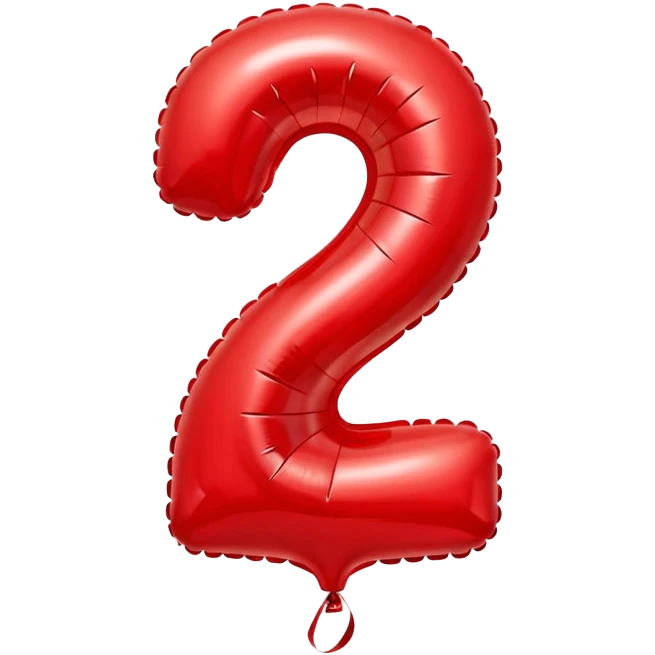 Number 7 ballon emoji