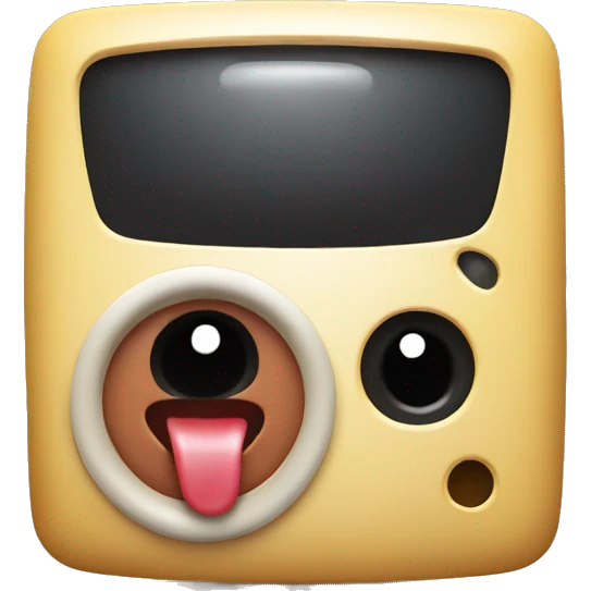 Tounge camera emoji