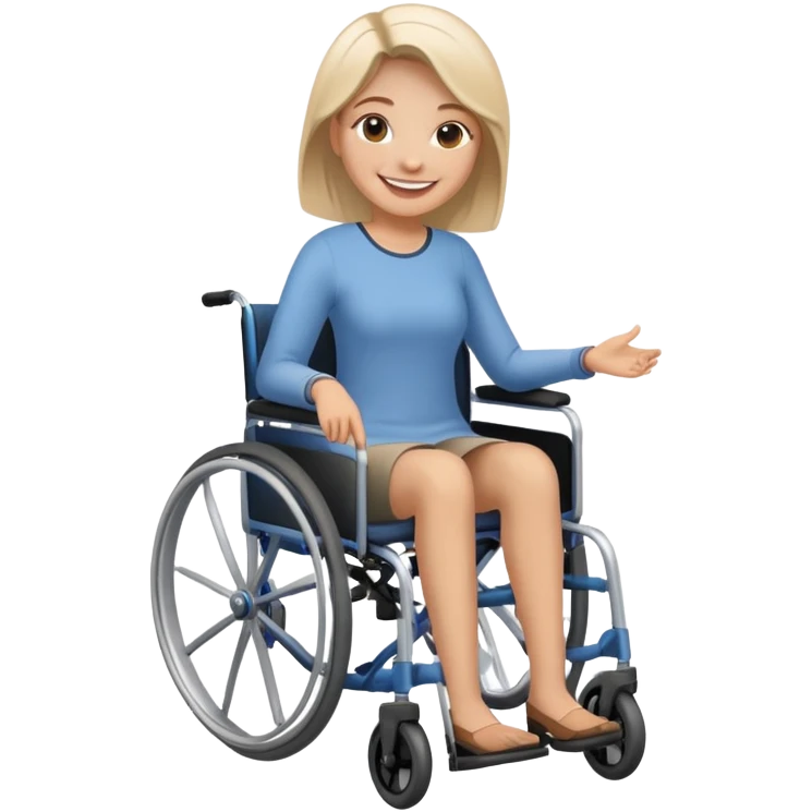 woman in wheelchair emoji