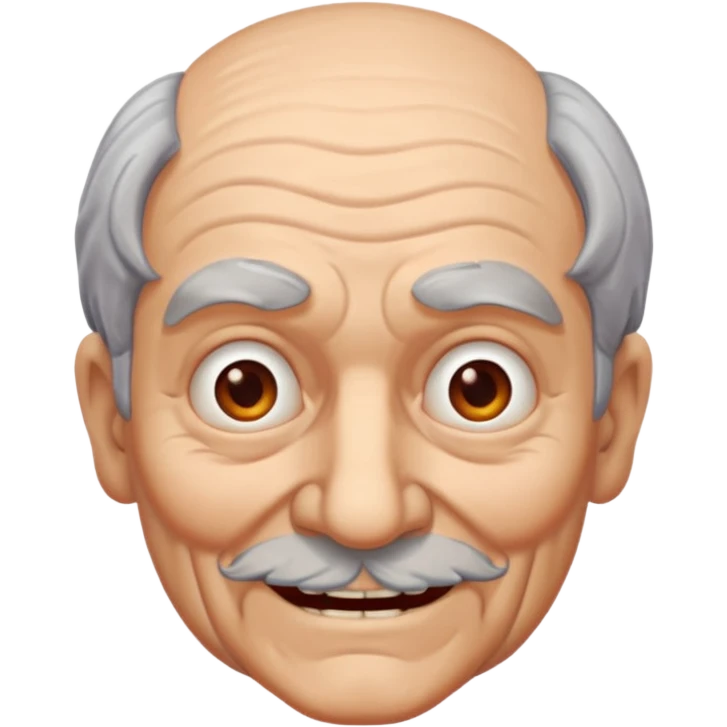 Creepy grandpa  emoji