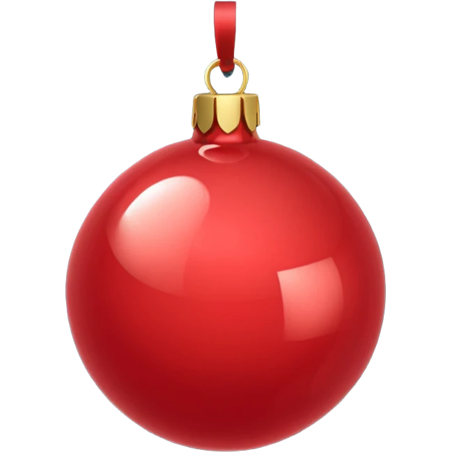 christmas ball emoji