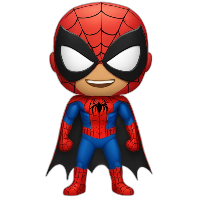 spider-man batman emoji