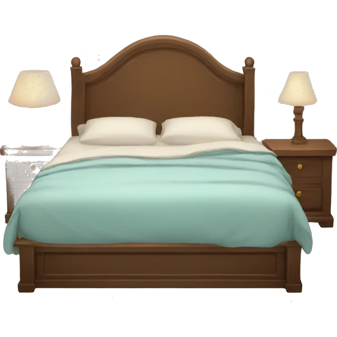 Aesthetic bed emoji