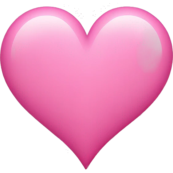 Heart pink emoji