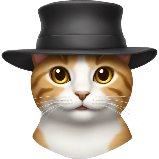 cat with hat emoji