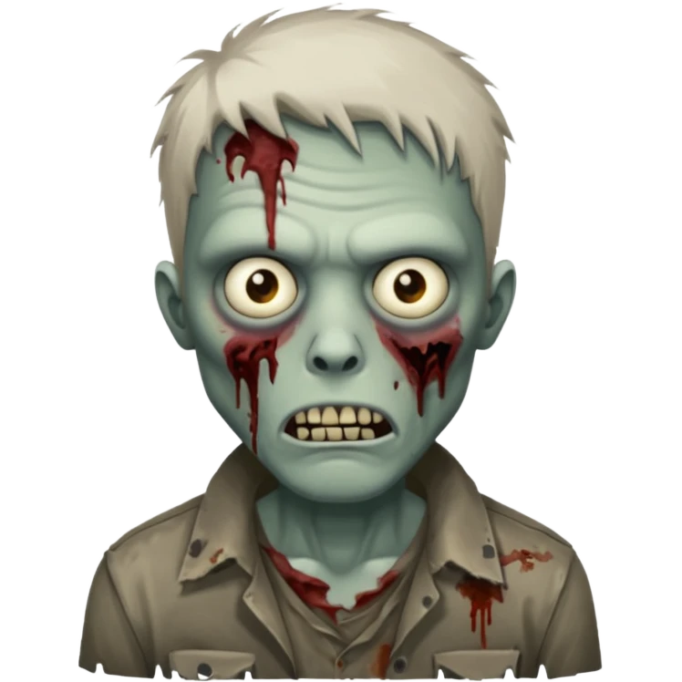 Zombie man emoji