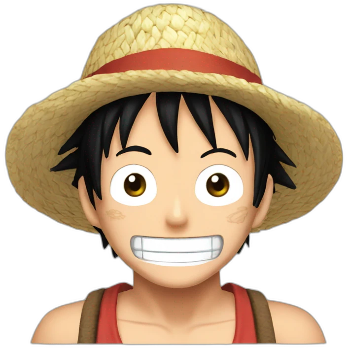 Luffy from One Piece emoji