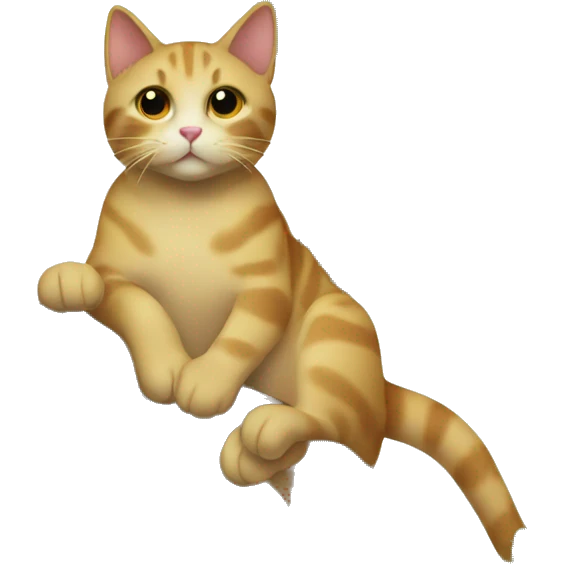 Cat in a tree emoji