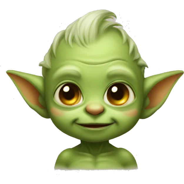 cute baby goblin  emoji