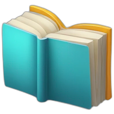 library book icon 3d fantastic emoji