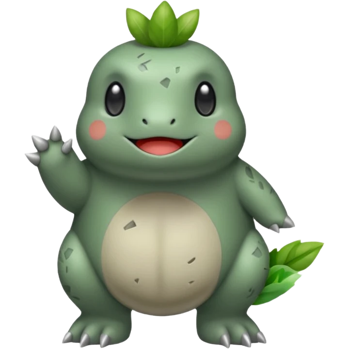 Larvitar (full body) emoji