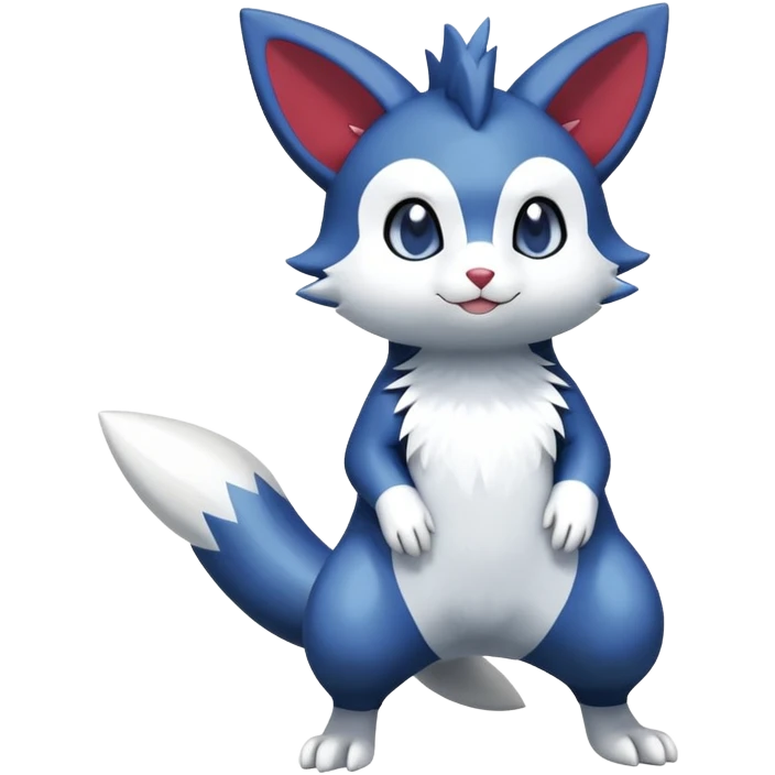 Shiny Furret-Meowstic-Zangoose-Hybrid (Full body) emoji