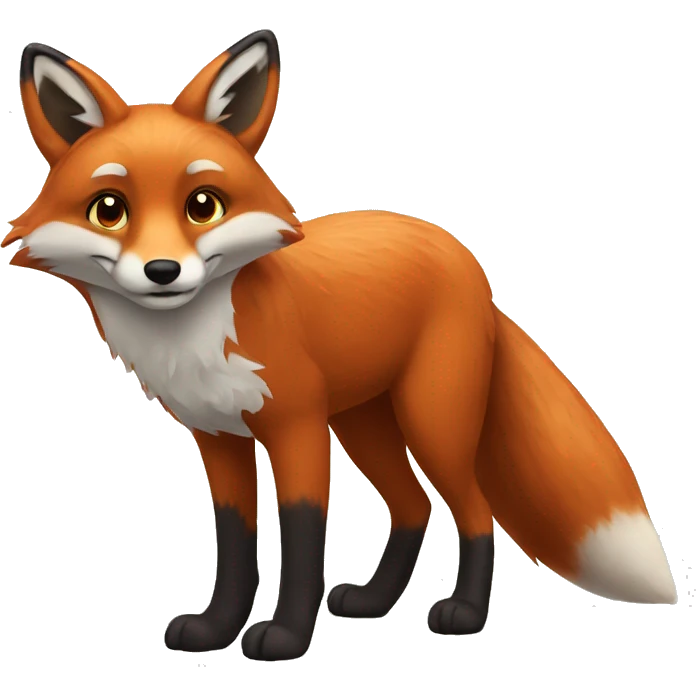 Red fox  emoji