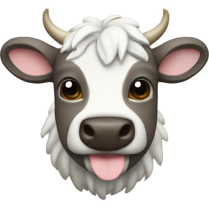 Vaca con corazon emoji