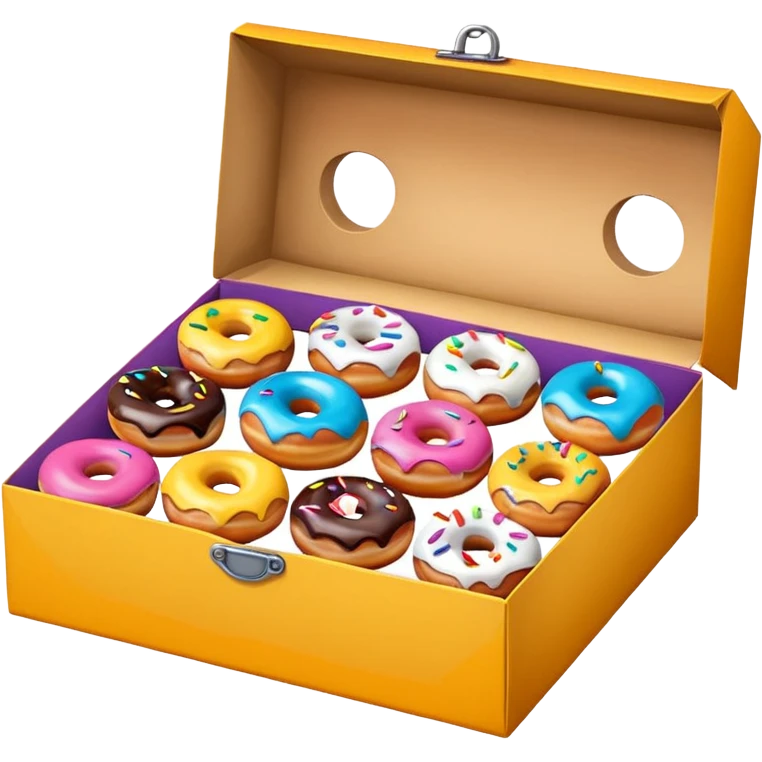 Box of donuts emoji