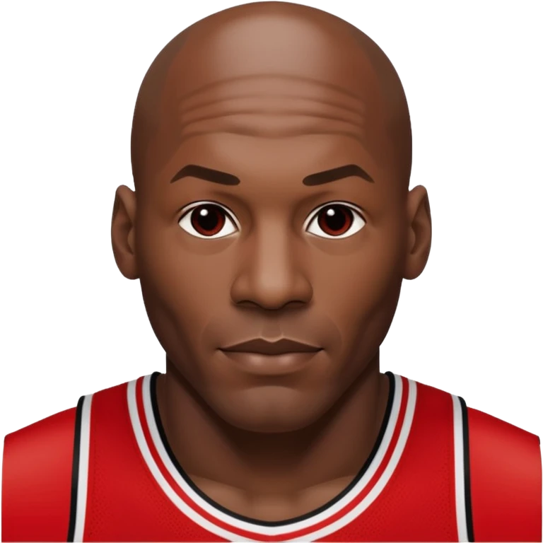 Michael Jordan wearing his Chicago bulls jersey number 23 emoji