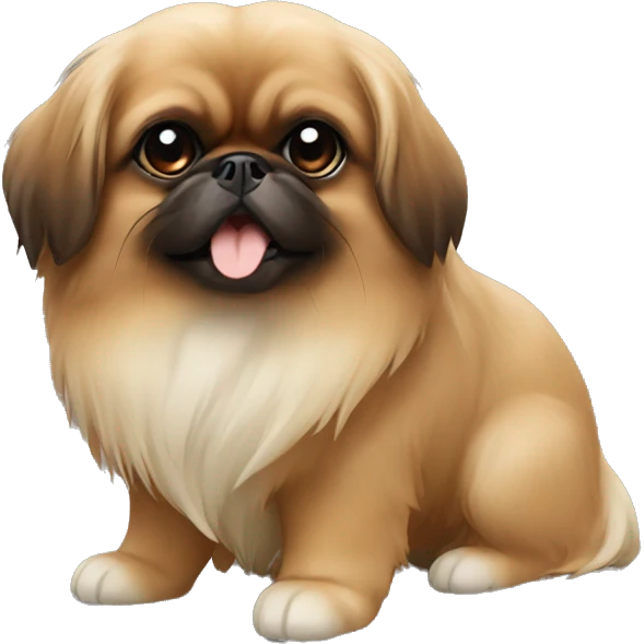 Pekingese Brown emoji
