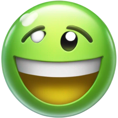 smiling slime ball emoji