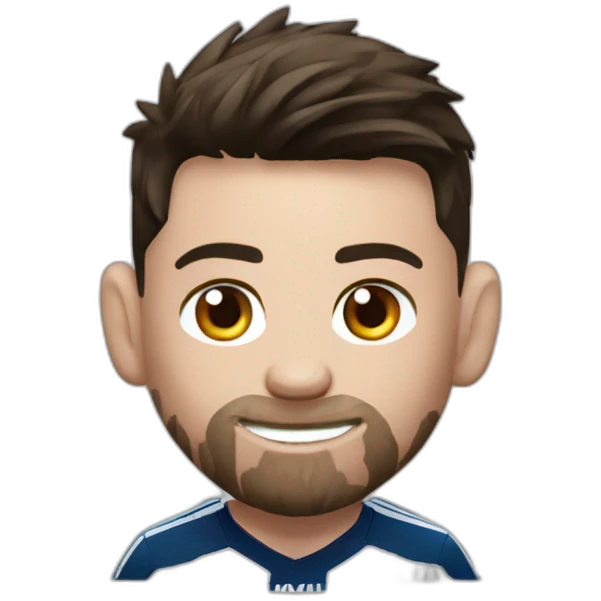 Messi sur ronaldo emoji