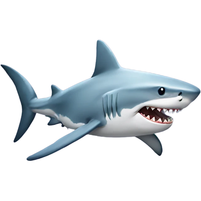 Shark with tattoos emoji