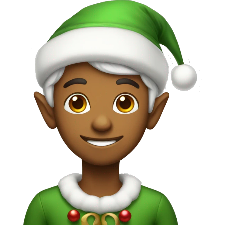 Christmas elf  emoji