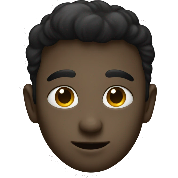 Black dot emoji