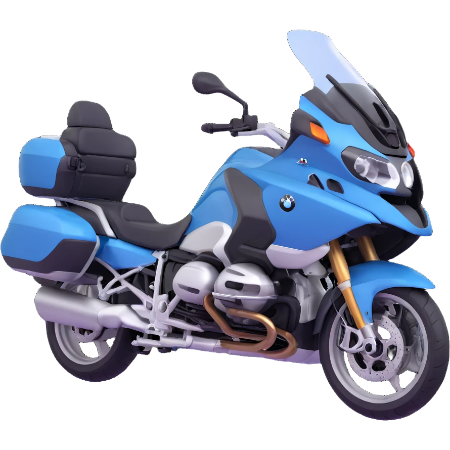BMW R 1200 RT touring motorcycle emoji