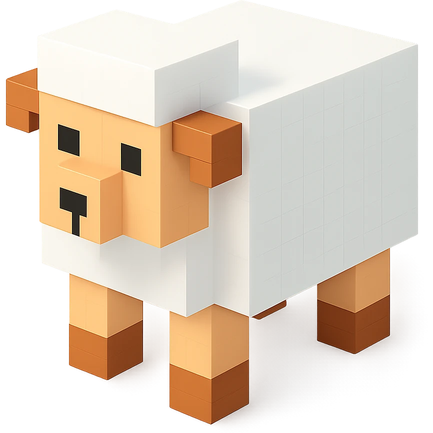 Sheep White emoji