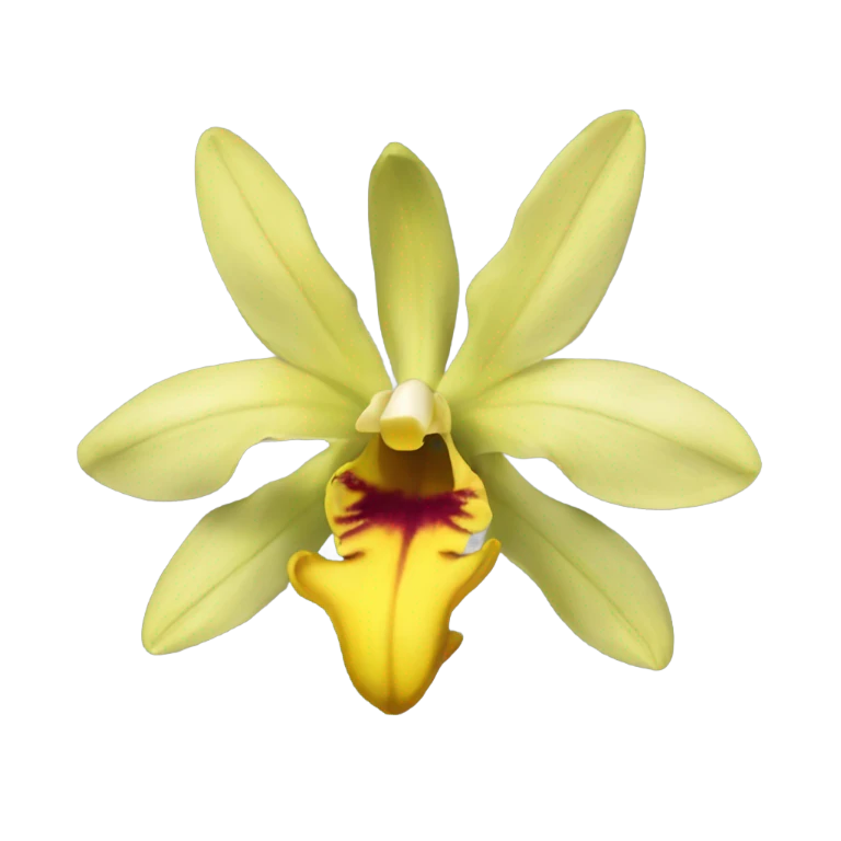 dendrobium officinale yellow flower emoji