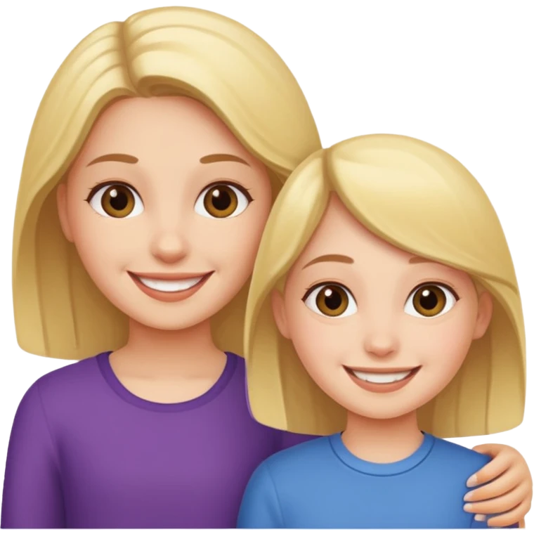 بنت و بنت خالتي emoji