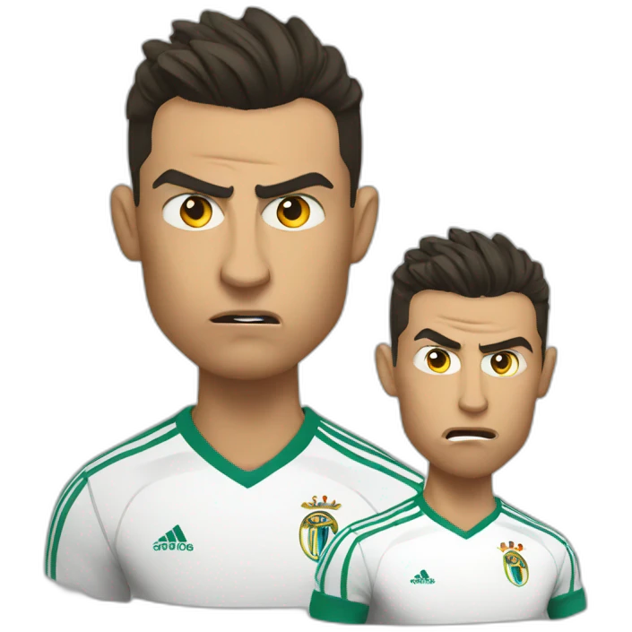 Angry_ Cristiano Ronaldo emoji
