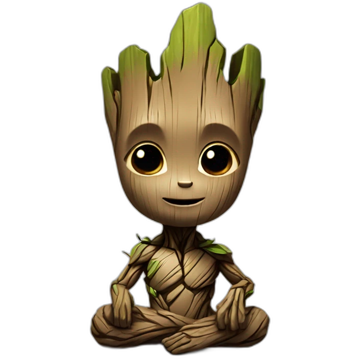 little cute groot emoji