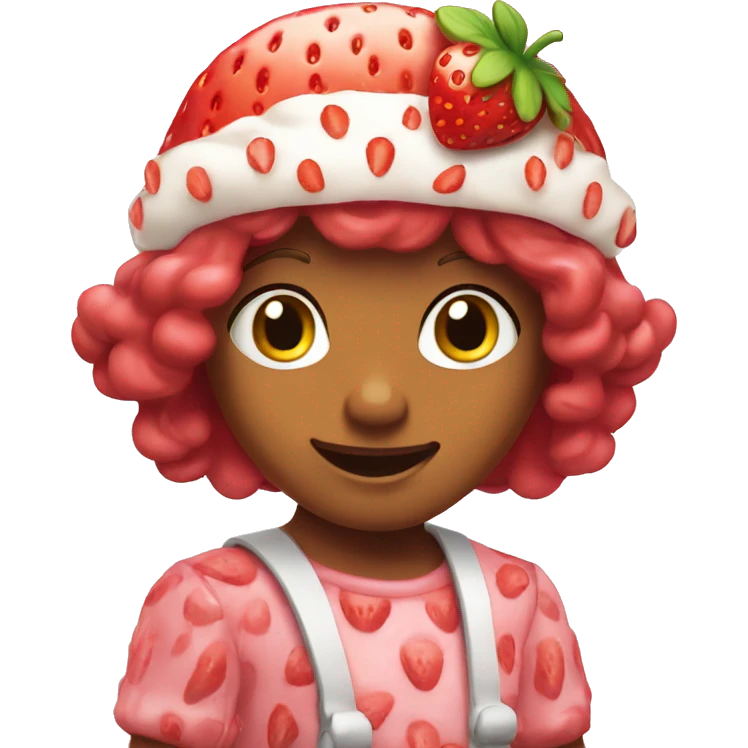 Strawberry shortcake  emoji