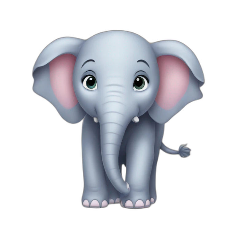 Cutie the elephant emoji