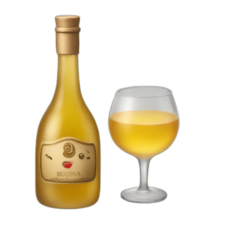 Bouteille de bissap emoji